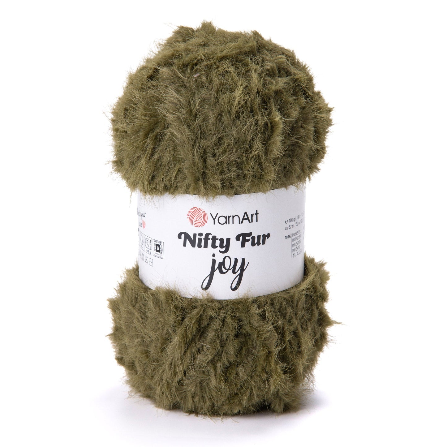 YarnArt Nifty Fur Joy - 100% Polyester - 100g - 52m