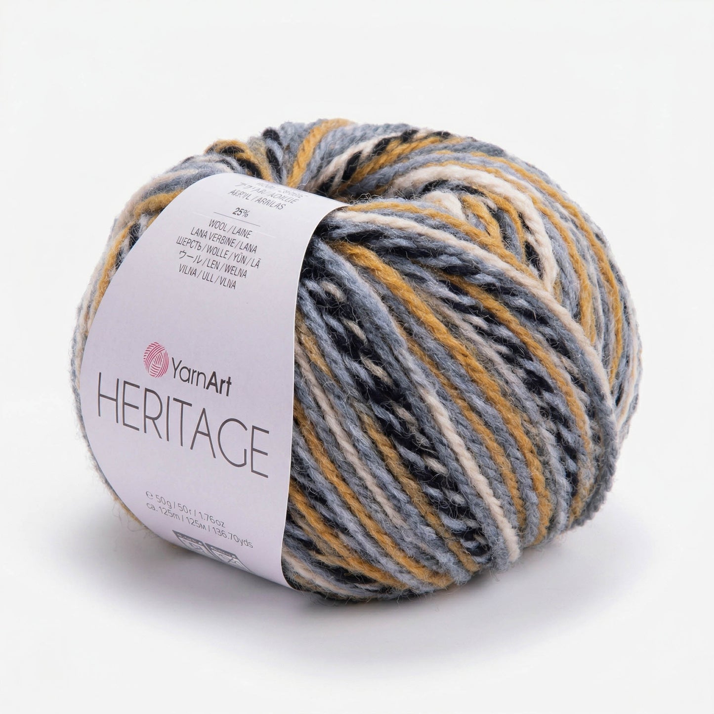 YarnArt Heritage - 25% Wool - 75% Acrylic - 50g - 125m