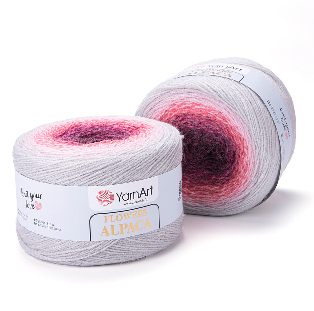 YarnArt Flowers Alpaca - 20% Alpaca - 80% Acrylic - 250g - 940m