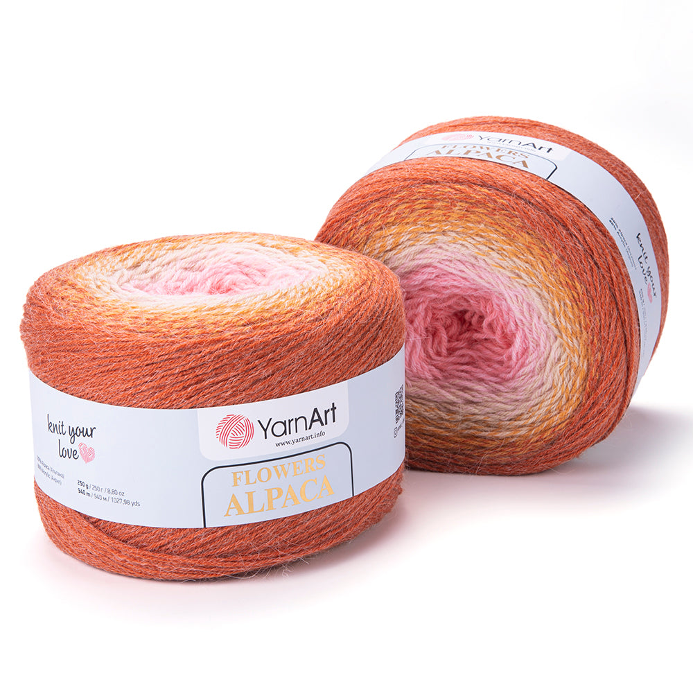 YarnArt Flowers Alpaca - 20% Alpaca - 80% Acrylic - 250g - 940m