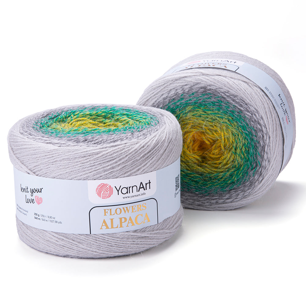YarnArt Flowers Alpaca - 20% Alpaca - 80% Acrylic - 250g - 940m