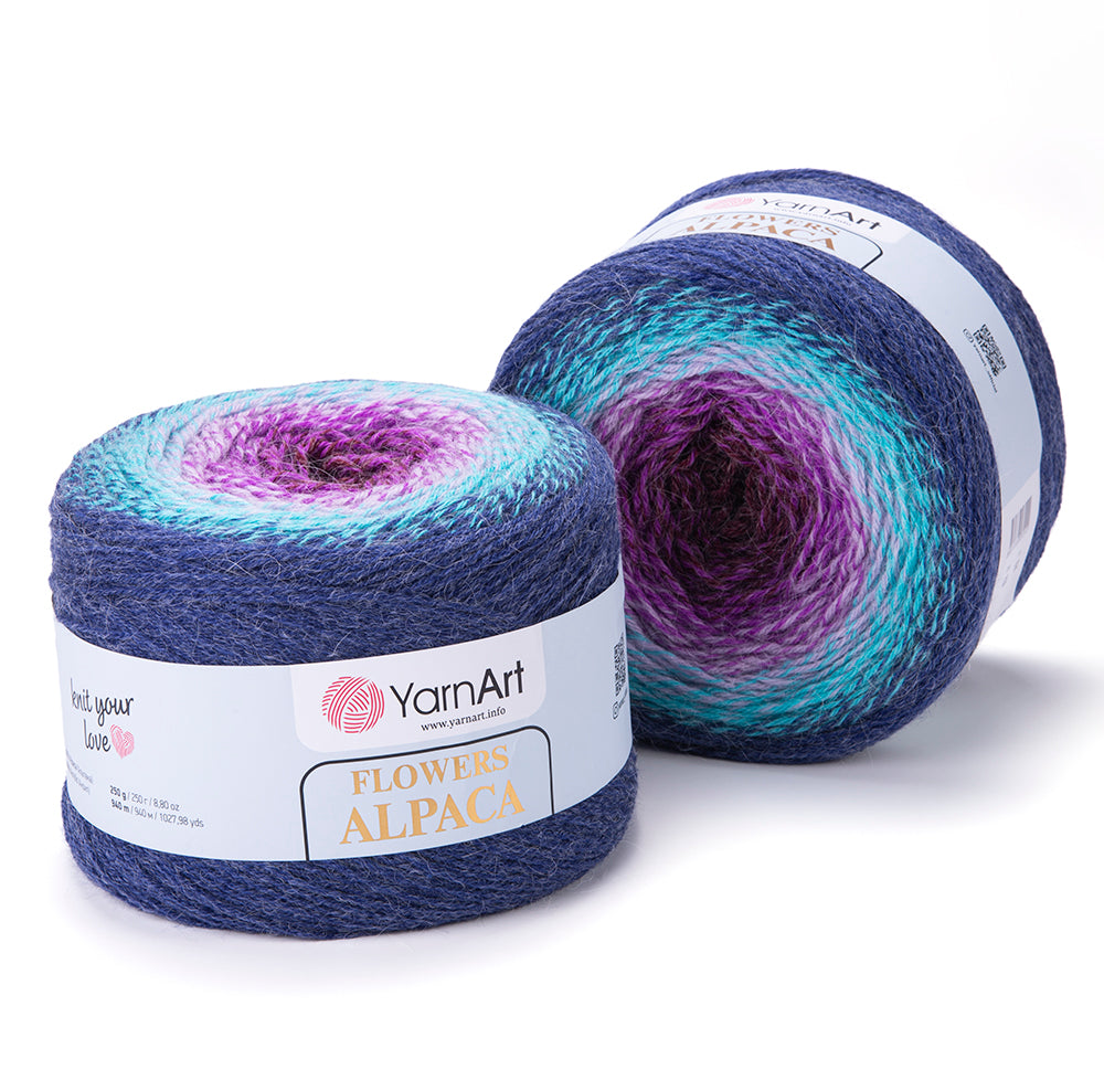 YarnArt Flowers Alpaca - 20% Alpaca - 80% Acrylic - 250g - 940m