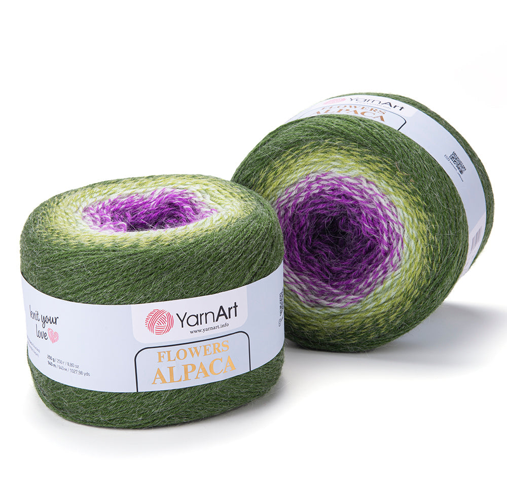 YarnArt Flowers Alpaca - 20% Alpaca - 80% Acrylic - 250g - 940m