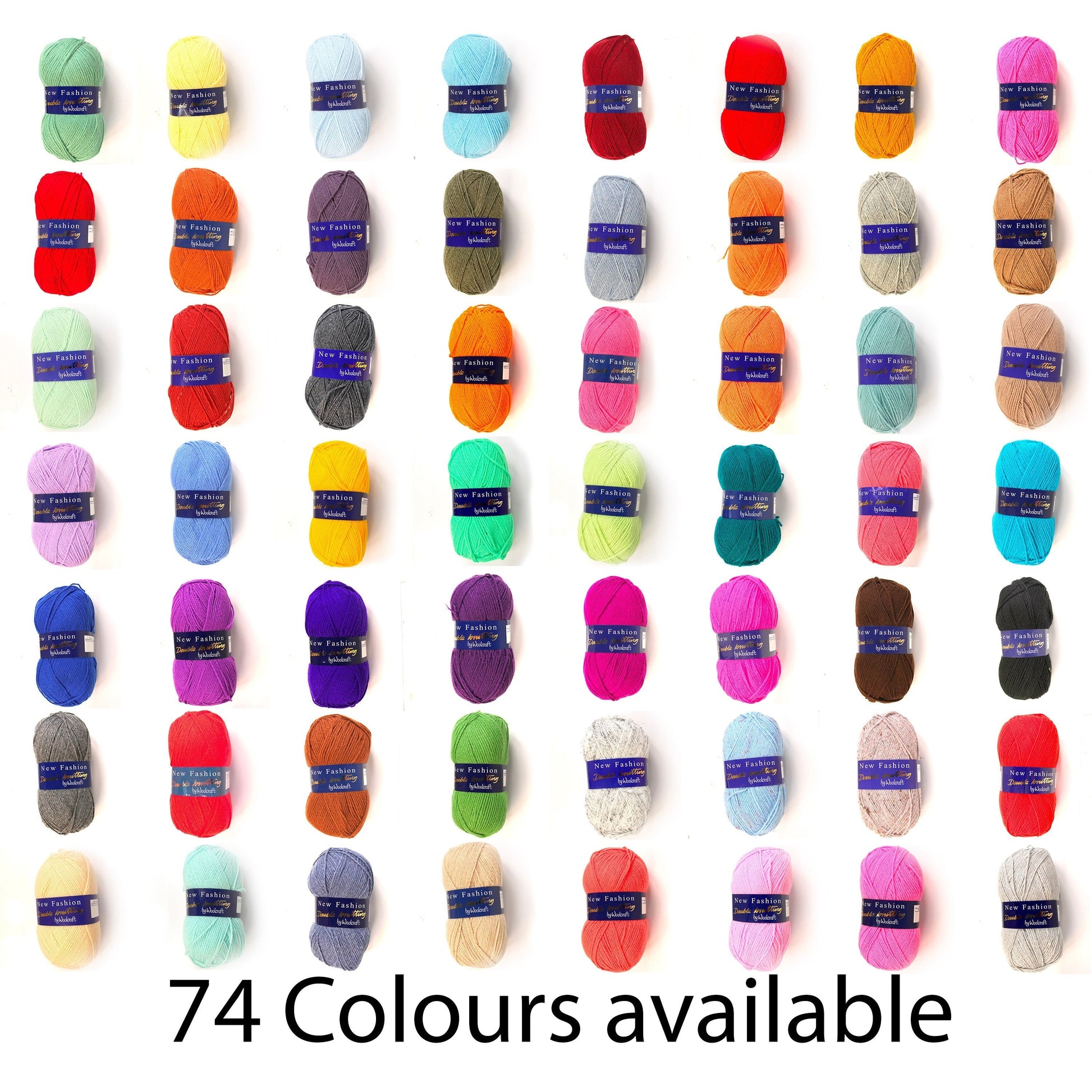 Woolcraft New Fashion DK - White 7F76 image 4 - BI-S7JY-FILB