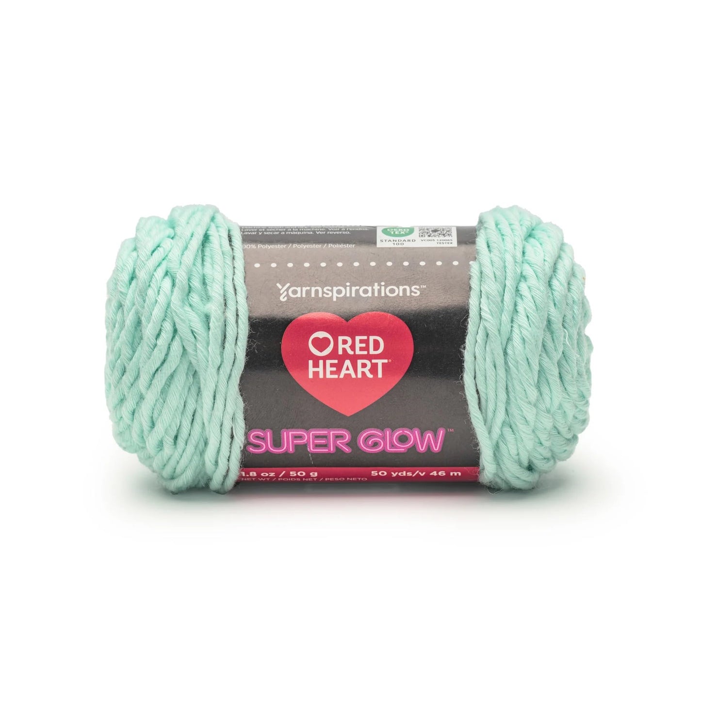 Red Heart Super Glow Yarn,100% Polyester, 50 g, 46 m