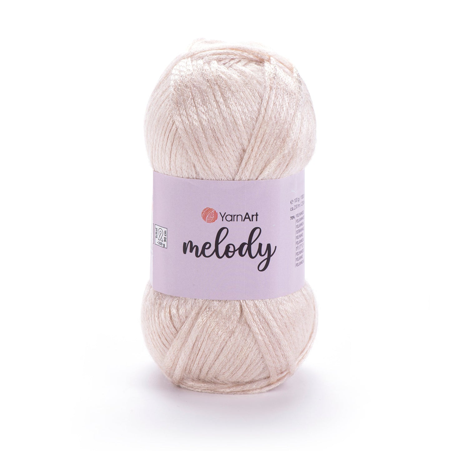 YarnArt Melody - 9% Wool - 21% Acrylic - 70% Polyamide - 100g - 230m