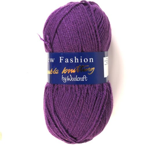 Woolcraft New Fashion DK - Aubergine 725 - New fashion DK - aubergine