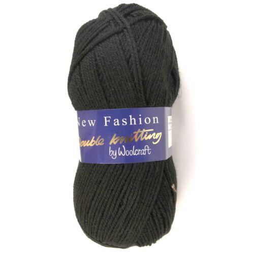 Woolcraft New Fashion DK - Black 940 - New fashion DK - Black