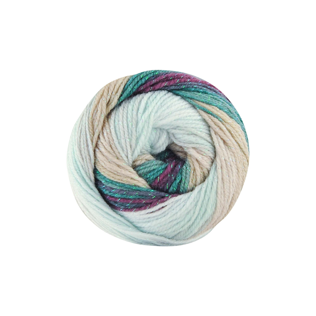 Papatya Batik Glitter, Pack of 5, 100g, 360m, 3% polyester, 97% Acrylic